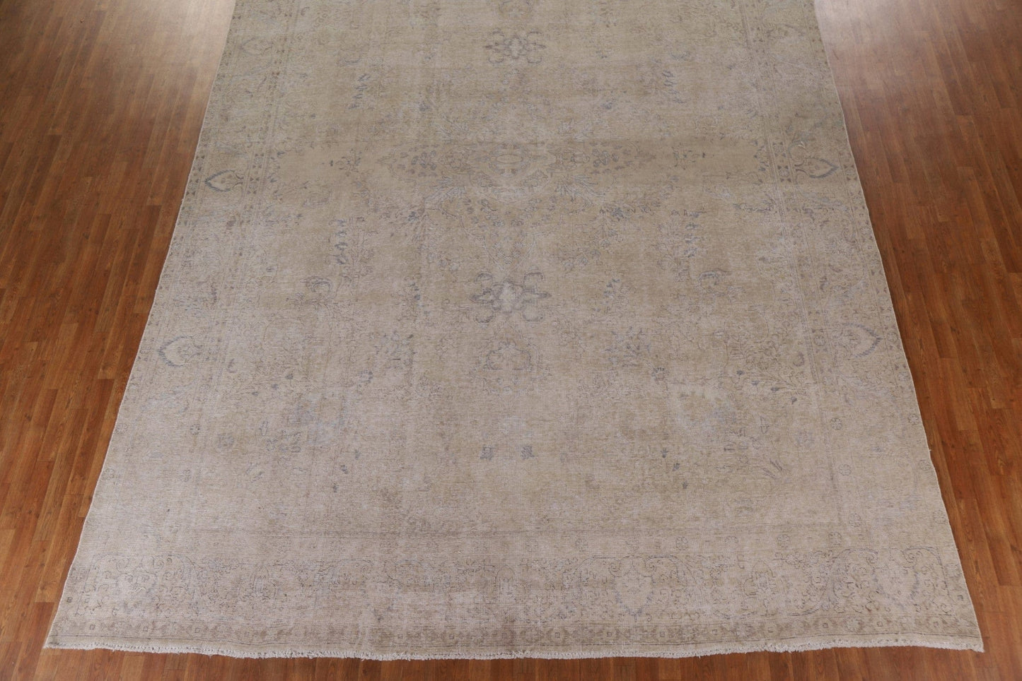 Palace Size Distressed Tabriz Persian Rug 11x16