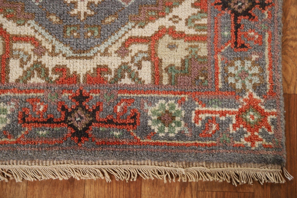 Gray Heriz Serapi Wool Rug 2x3