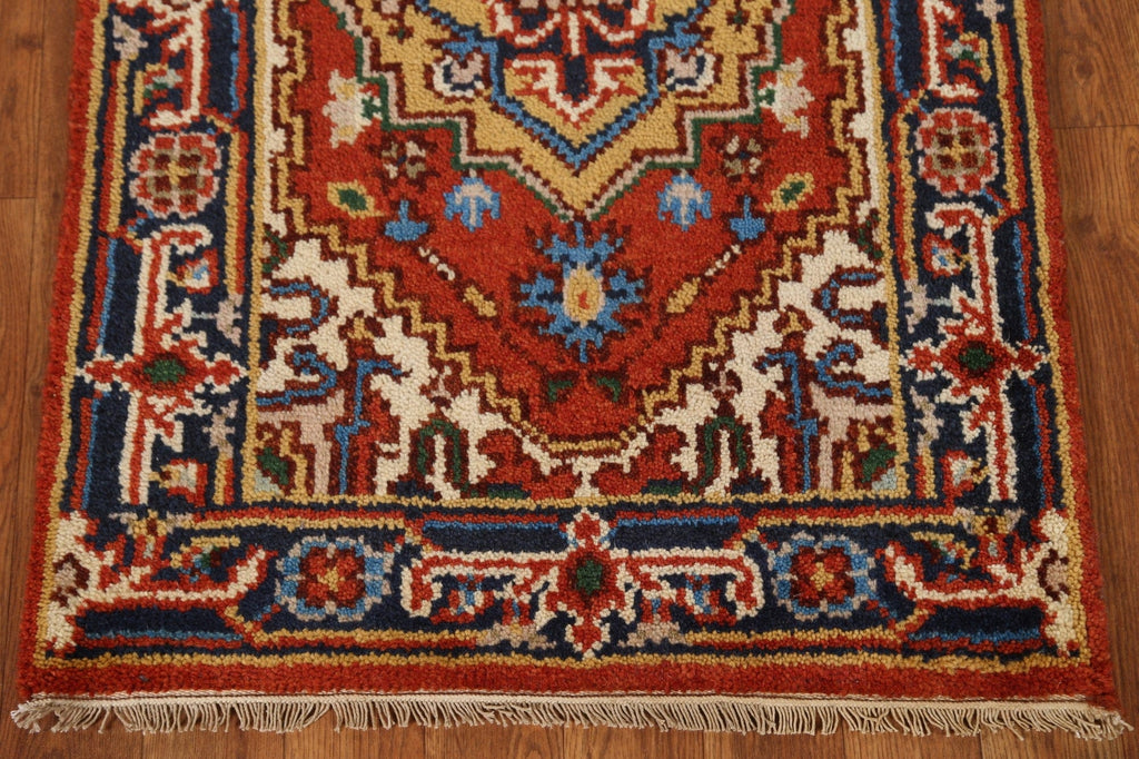 Geometric Heriz Serapi Oriental Rug 2x3