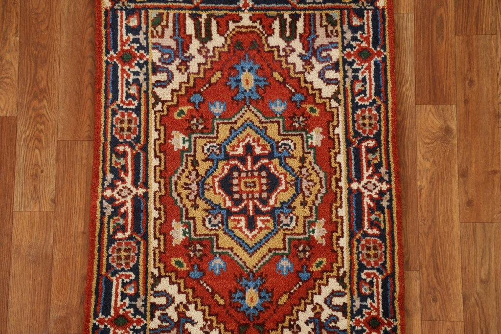 Geometric Heriz Serapi Oriental Rug 2x3