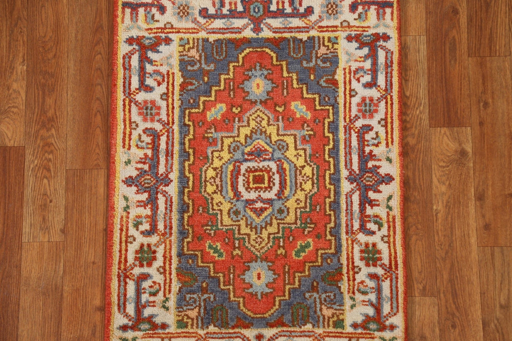 Geometric Heriz Serapi Oriental Rug 2x3