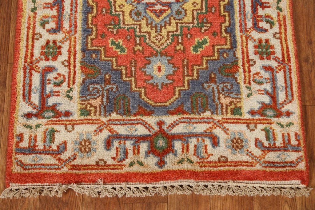 Geometric Heriz Serapi Oriental Rug 2x3