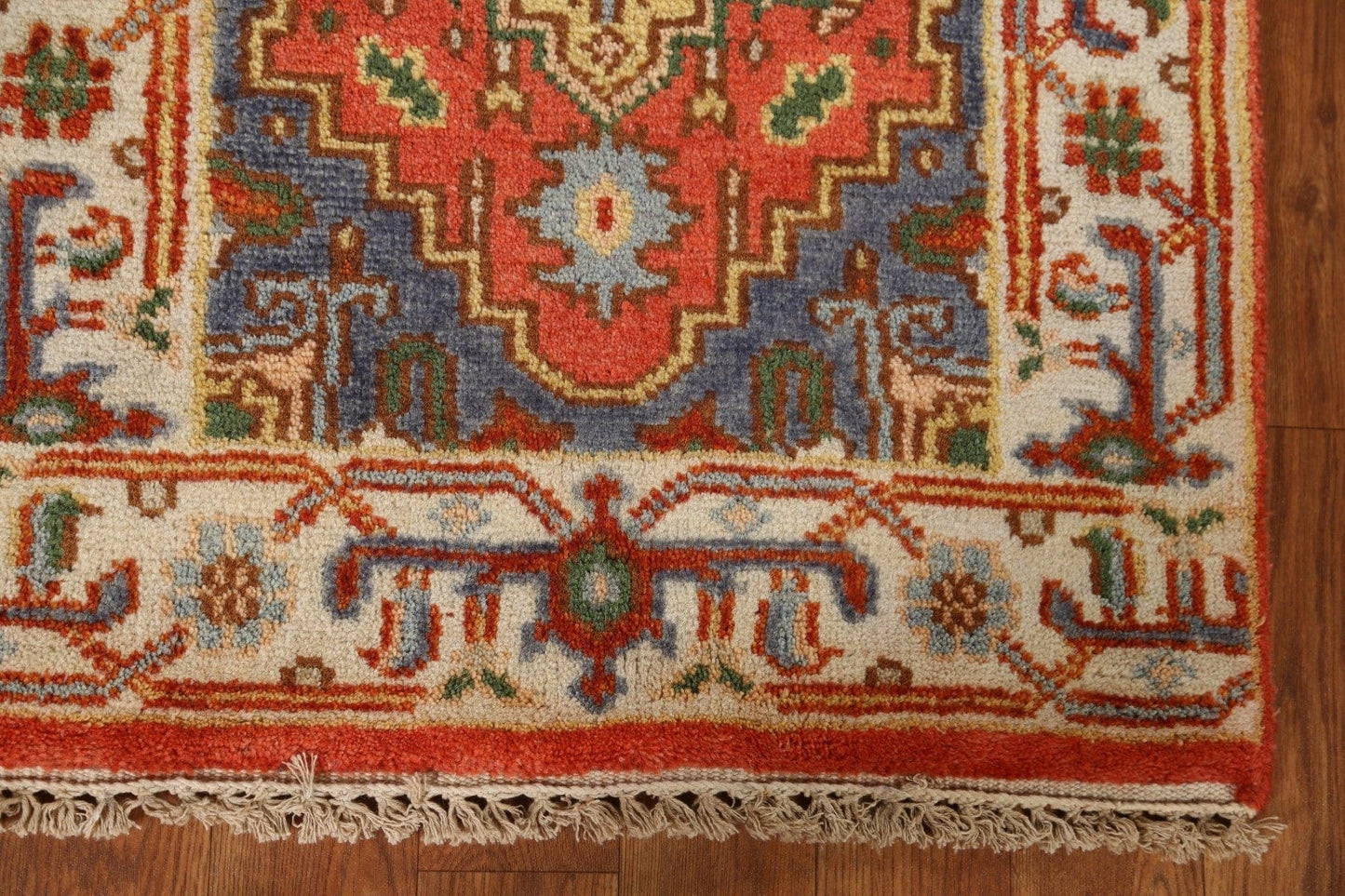 Geometric Heriz Serapi Oriental Rug 2x3