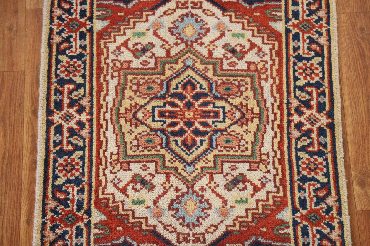 Geometric Heriz Serapi Oriental Rug 2x3