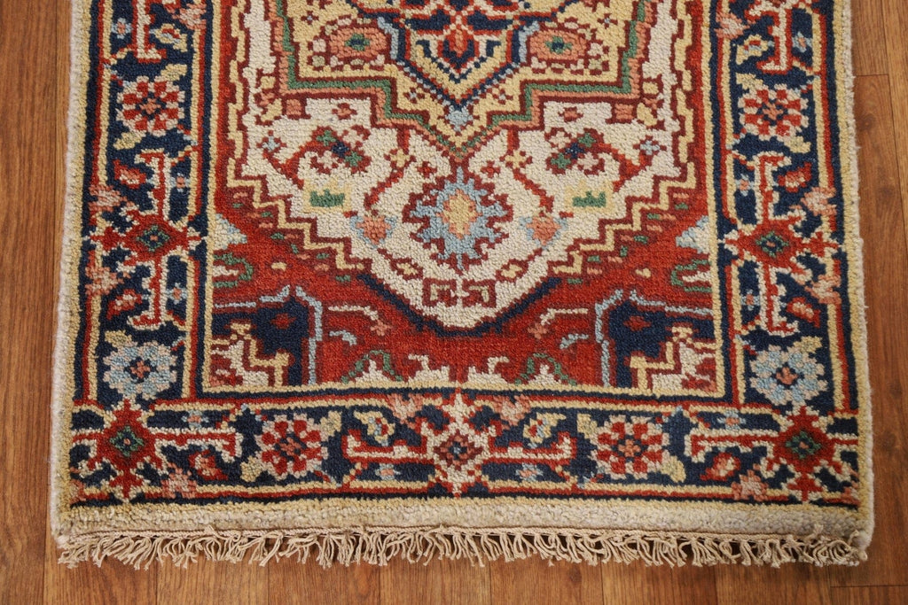 Geometric Heriz Serapi Oriental Rug 2x3