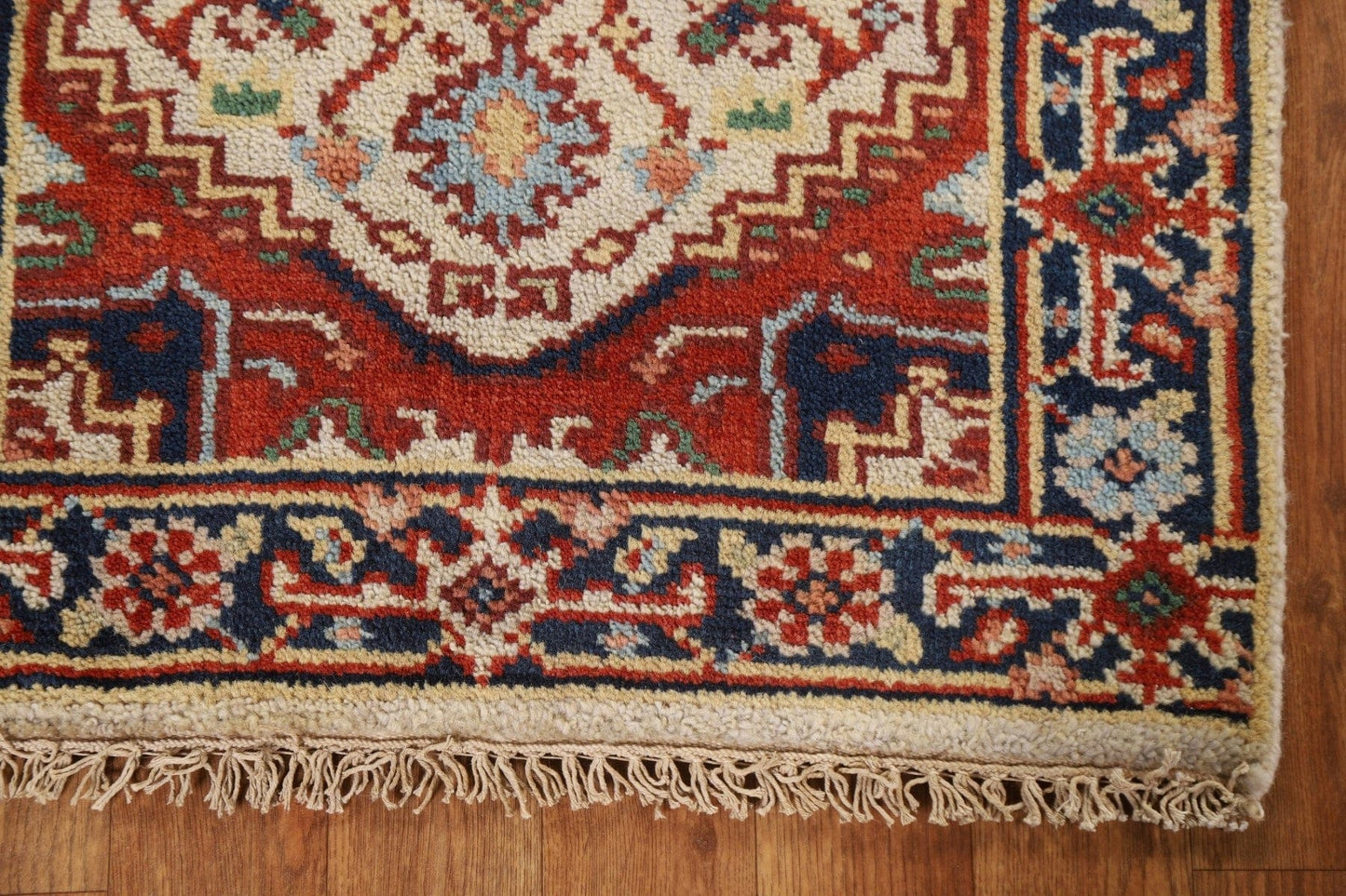 Geometric Heriz Serapi Oriental Rug 2x3