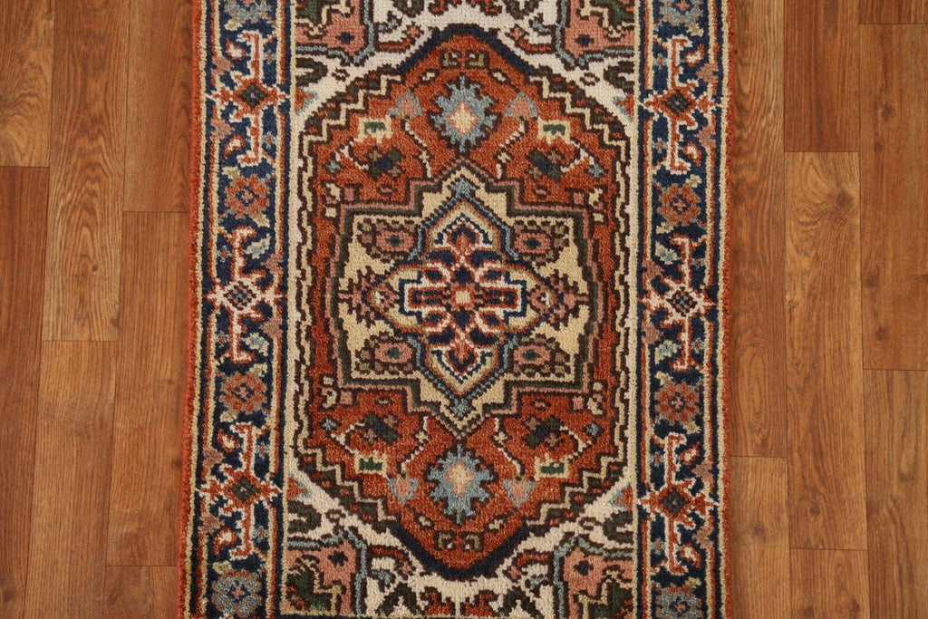 Wool Heriz Serapi Handmade Rug 2x3