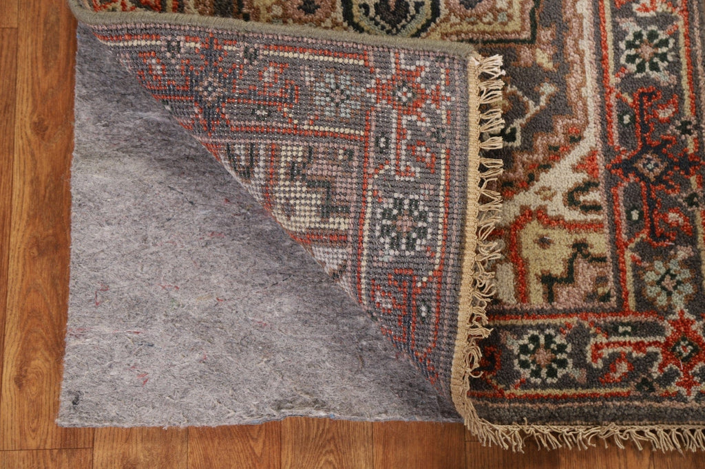 Gray Wool Heriz Serapi Oriental Rug 2x3