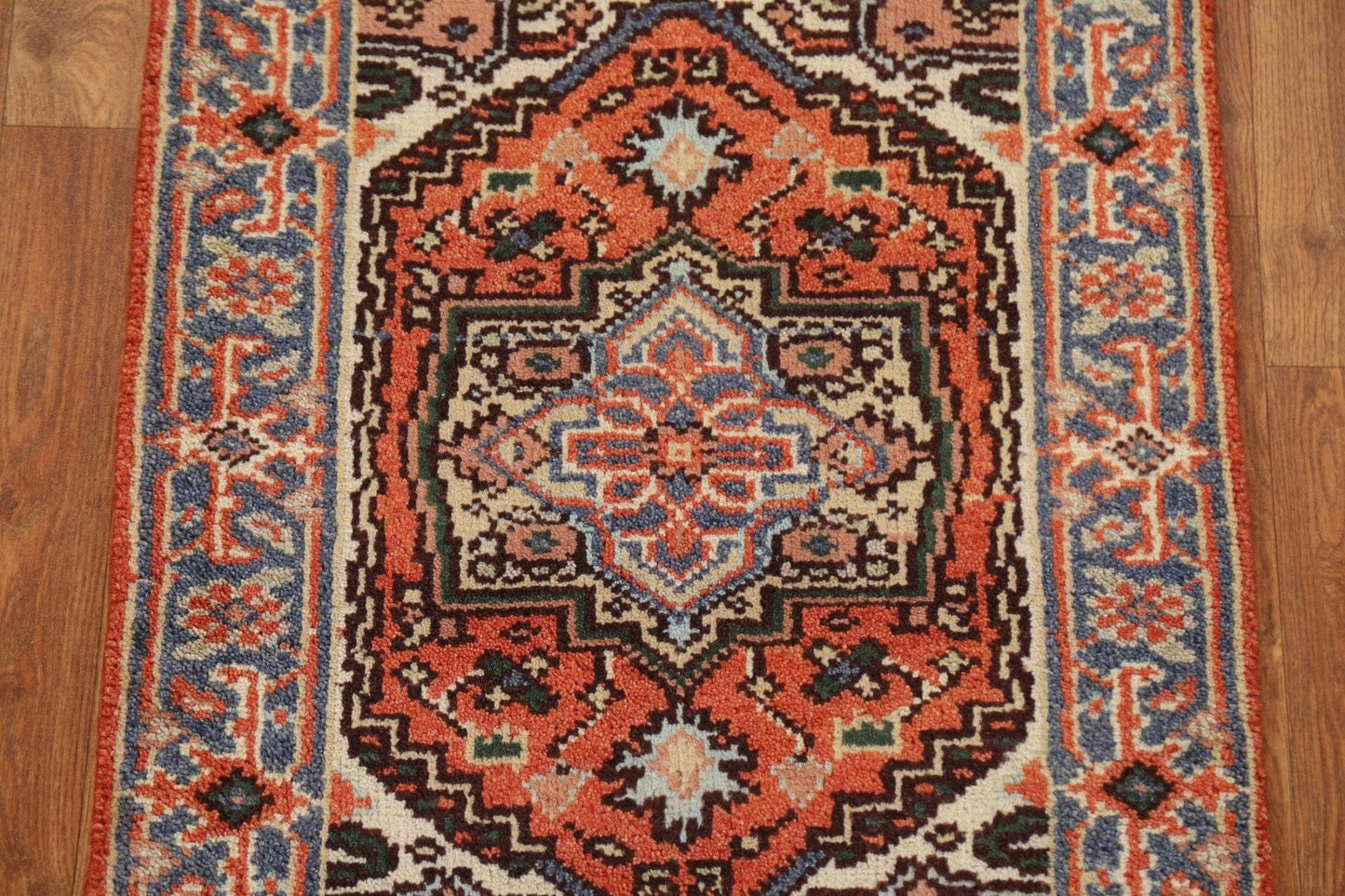 Geometric Heriz Serapi Handmade Rug 2x3