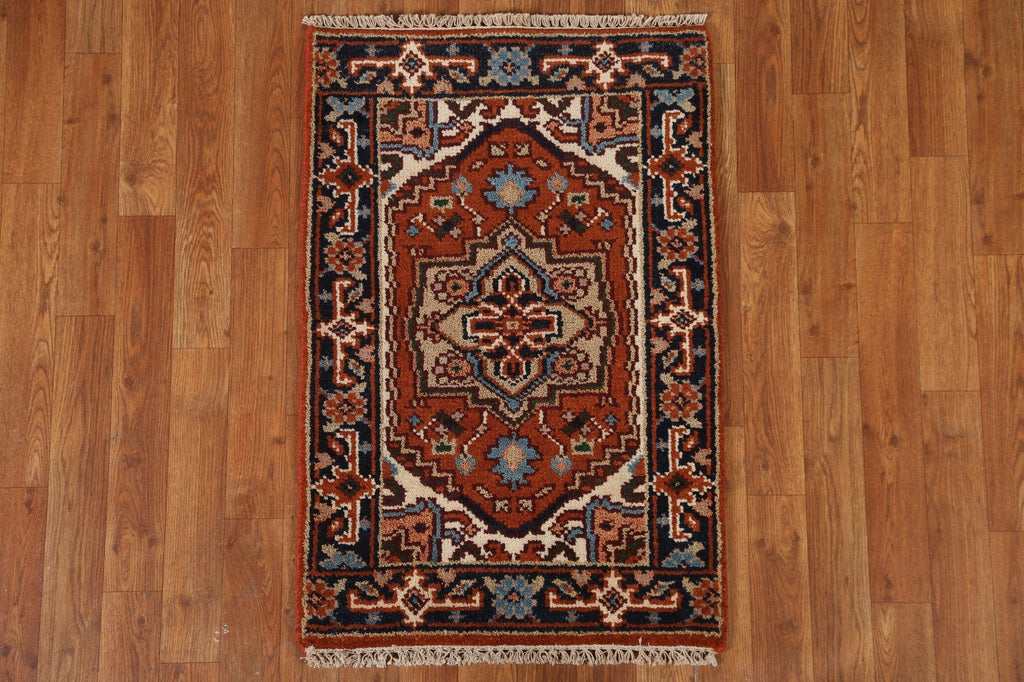 Wool Heriz Serapi Geometric Rug 2x3