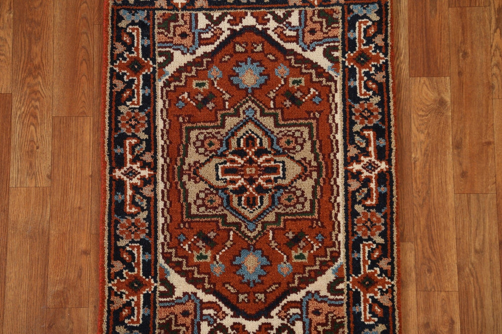 Wool Heriz Serapi Geometric Rug 2x3