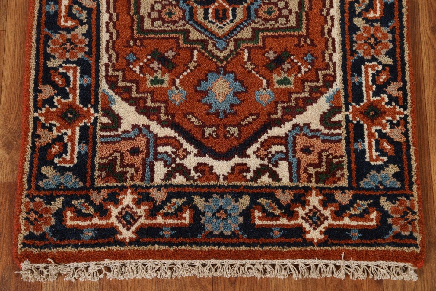 Wool Heriz Serapi Geometric Rug 2x3