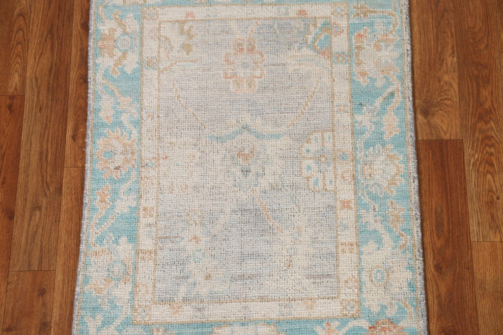 Handmade Oushak Turkish Rug 2x3