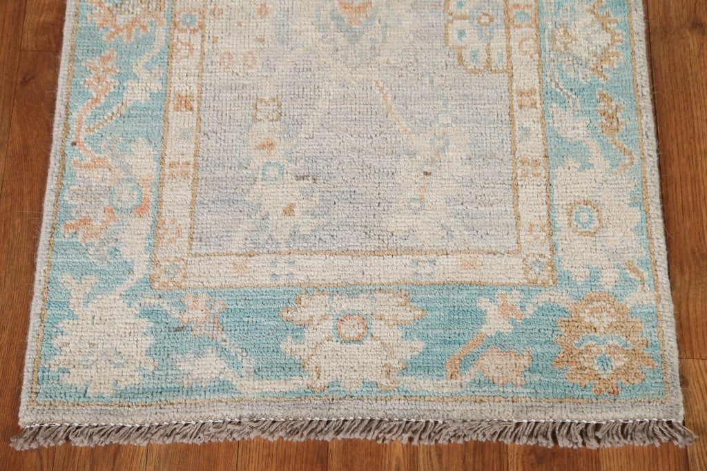 Handmade Oushak Oriental Wool Rug 2x3