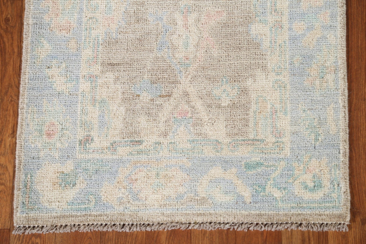 Muted Oushak Turkish Area Rug 2x3