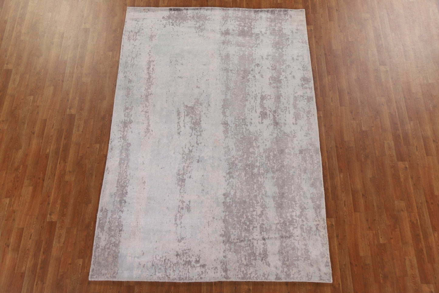 Distressed Look Abstract Area Rug 6x9