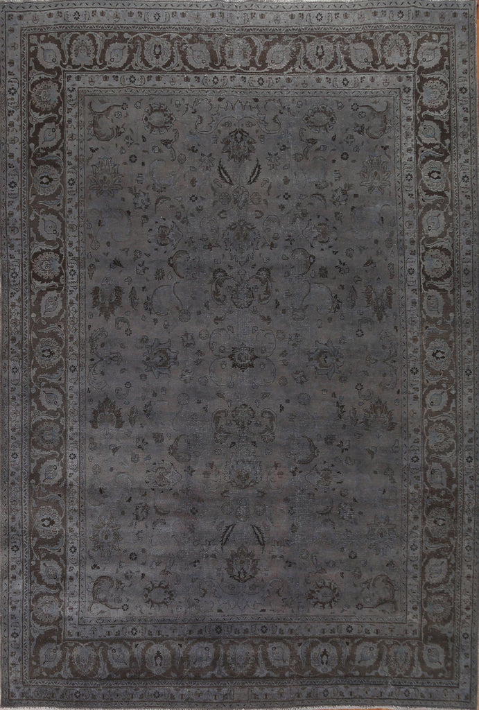 Over-Dyed Tabriz Persian Area Rug 10x13