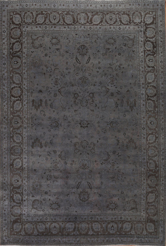 Over-Dyed Tabriz Persian Area Rug 10x13