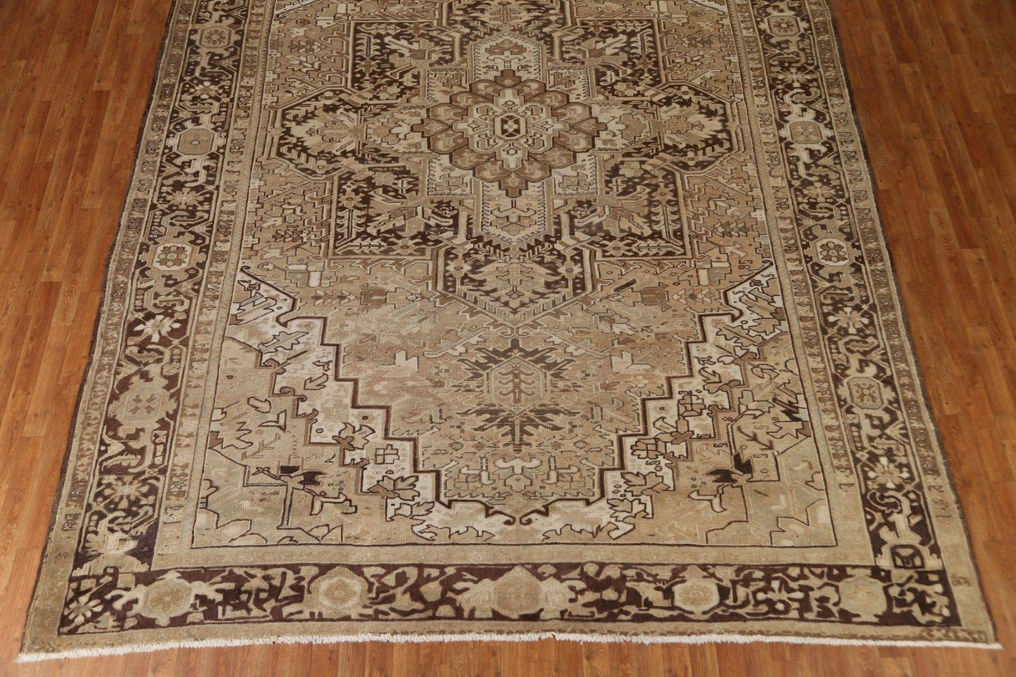 Geometric Heriz Persian Large Rug 10x14