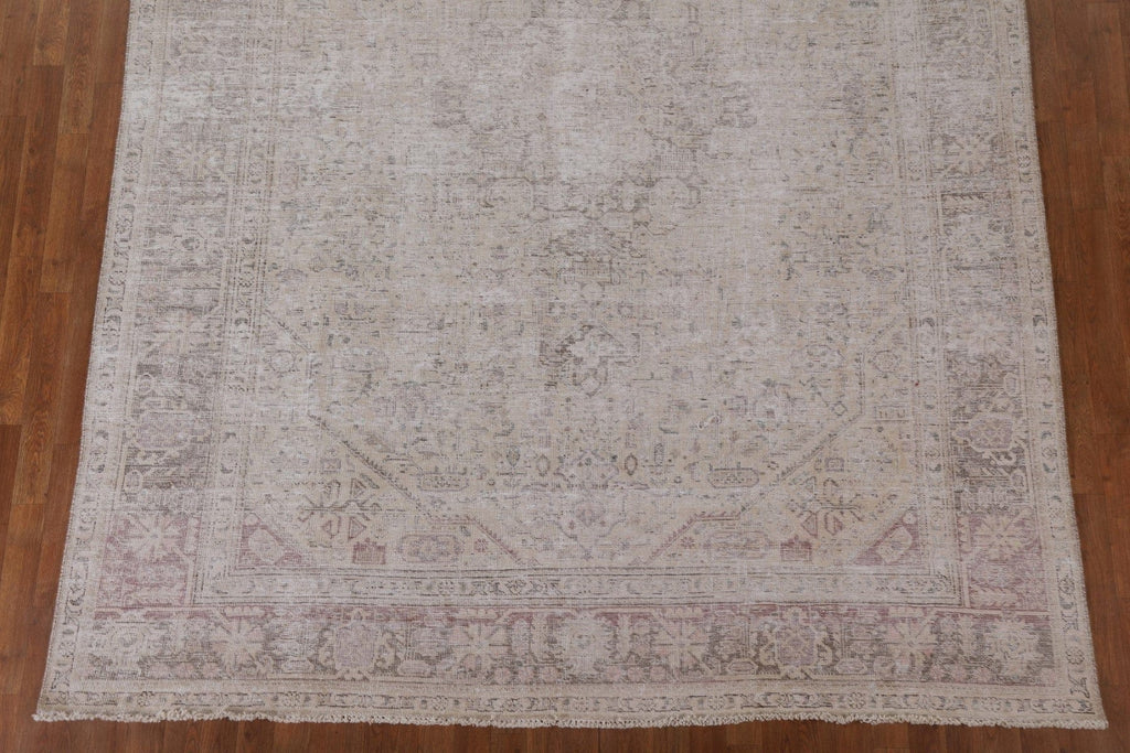 Distressed Tabriz Persian Area Rug 8x11