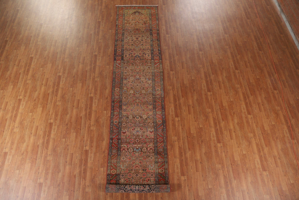 Vegetable Dye Heriz Bakhshayesh Persian Rug 3x17