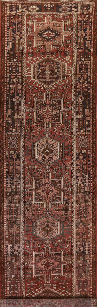 Tribal Gharajeh Persian Runner Rug 3x15