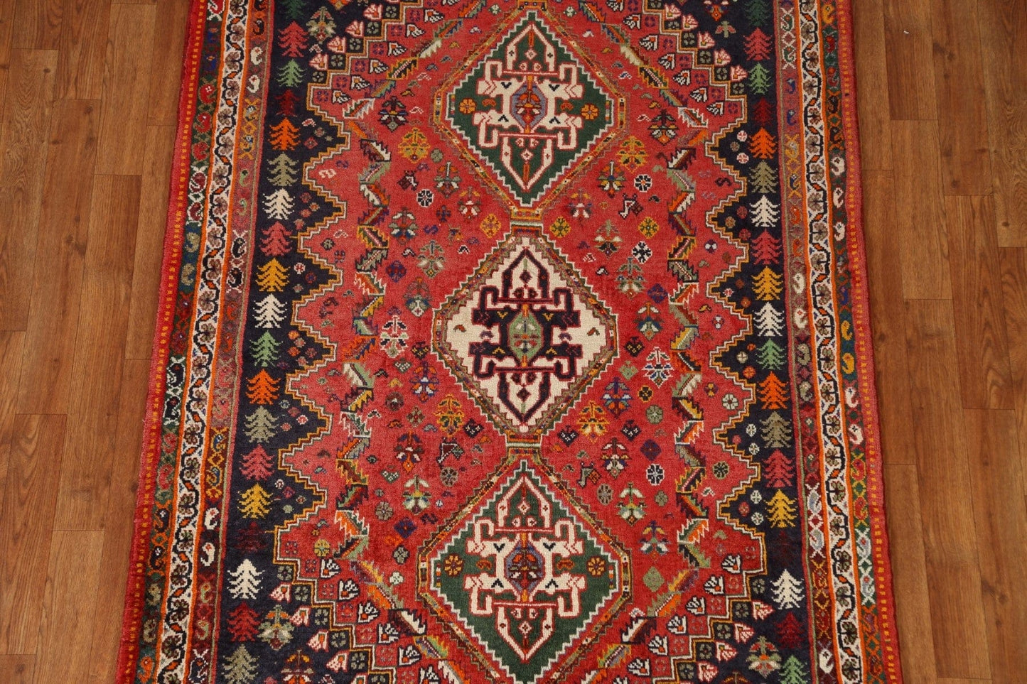 Vegetable Dye Nafar Persian Area Rug 4x6