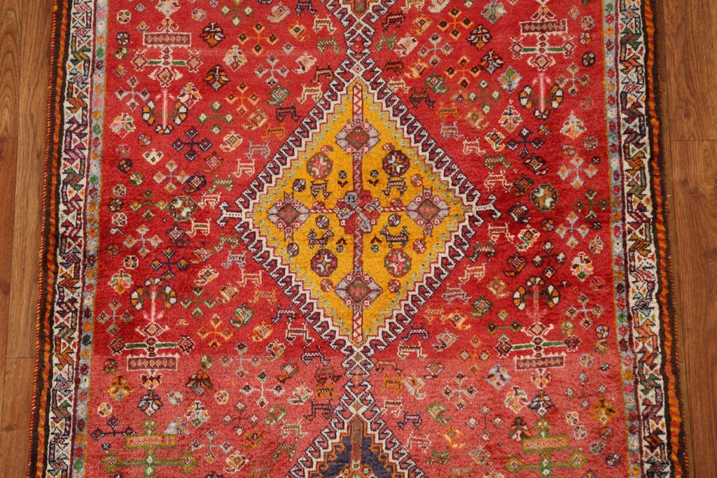 Vegetable Dye Abadeh Persian Rug 3x6