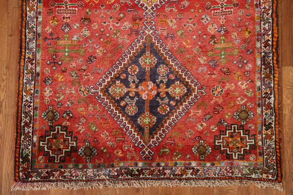 Vegetable Dye Abadeh Persian Rug 3x6