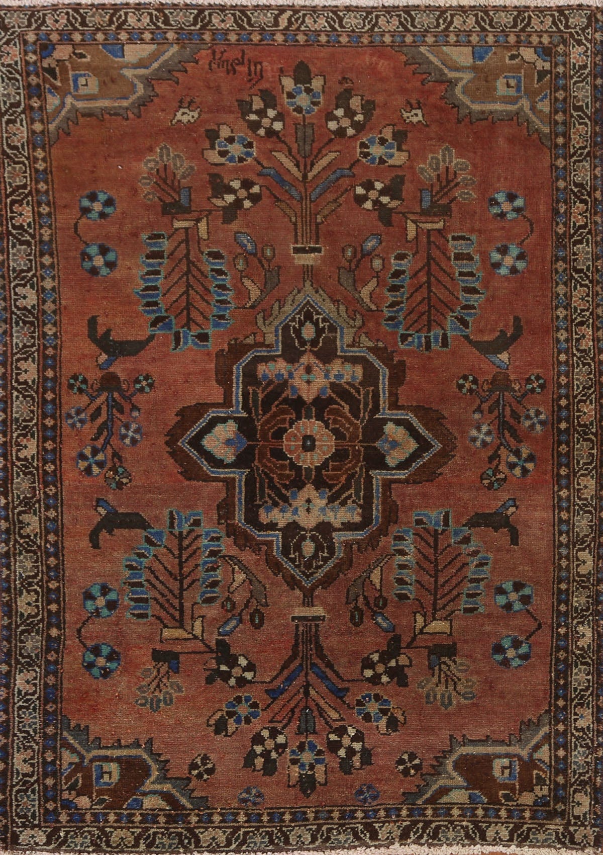 Handmade Lilian Persian Wool Rug 3x5