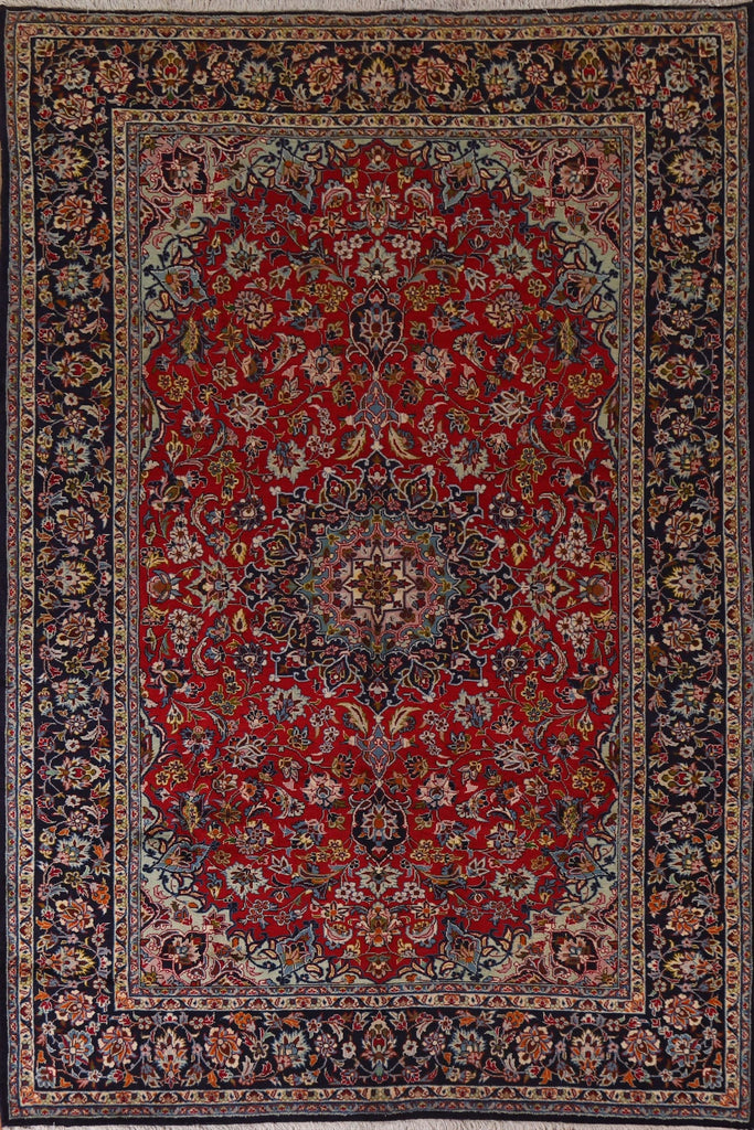 Traditional Isfahan Persian Area Rug 8x11
