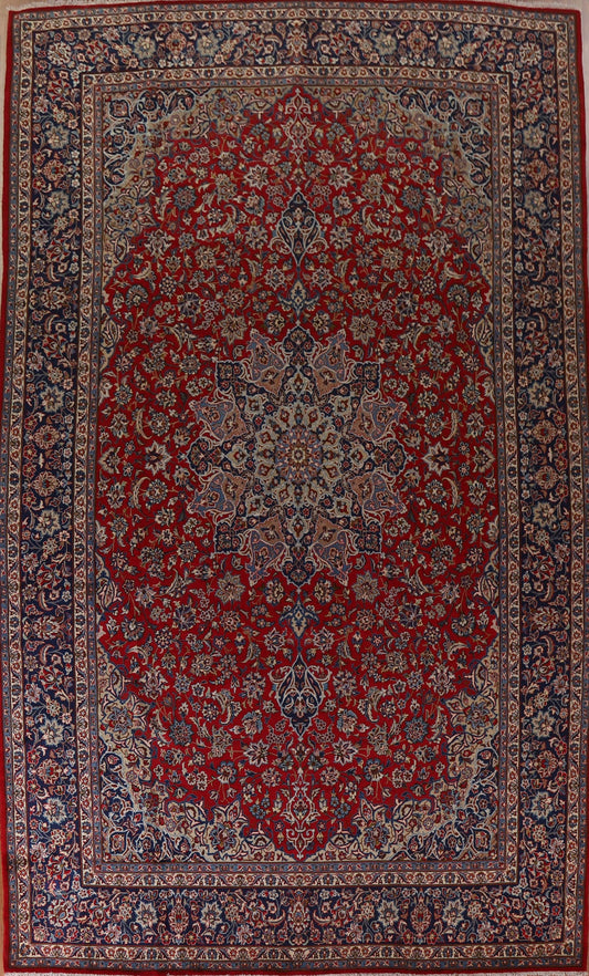 Traditional Najafabad Persian Large Rug 11x17
