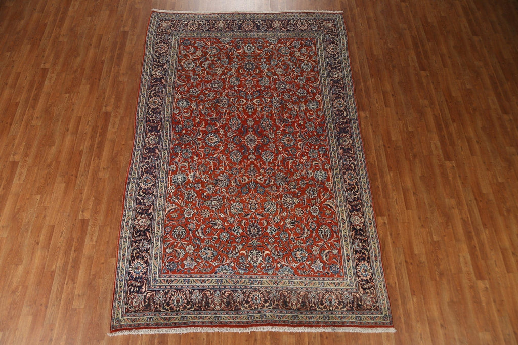 Vintage Floral Bidjar Persian Area Rug 6x10