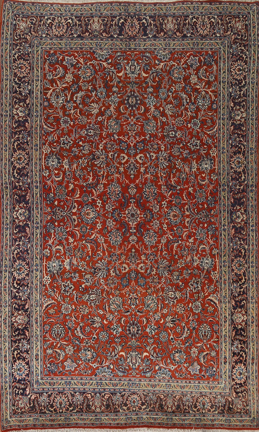 Vintage Floral Bidjar Persian Area Rug 6x10