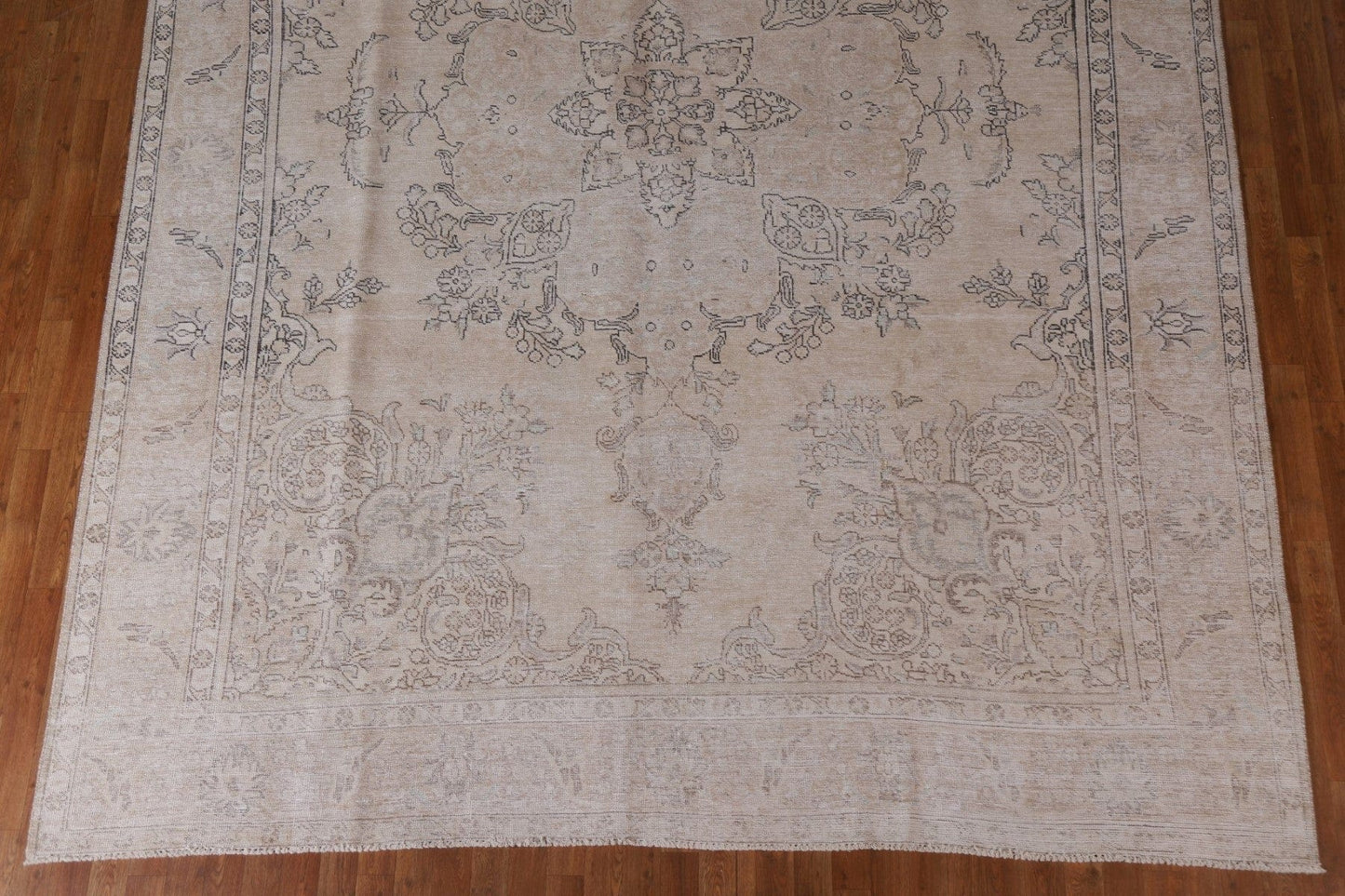 Distressed Tabriz Persian Area Rug 10x13