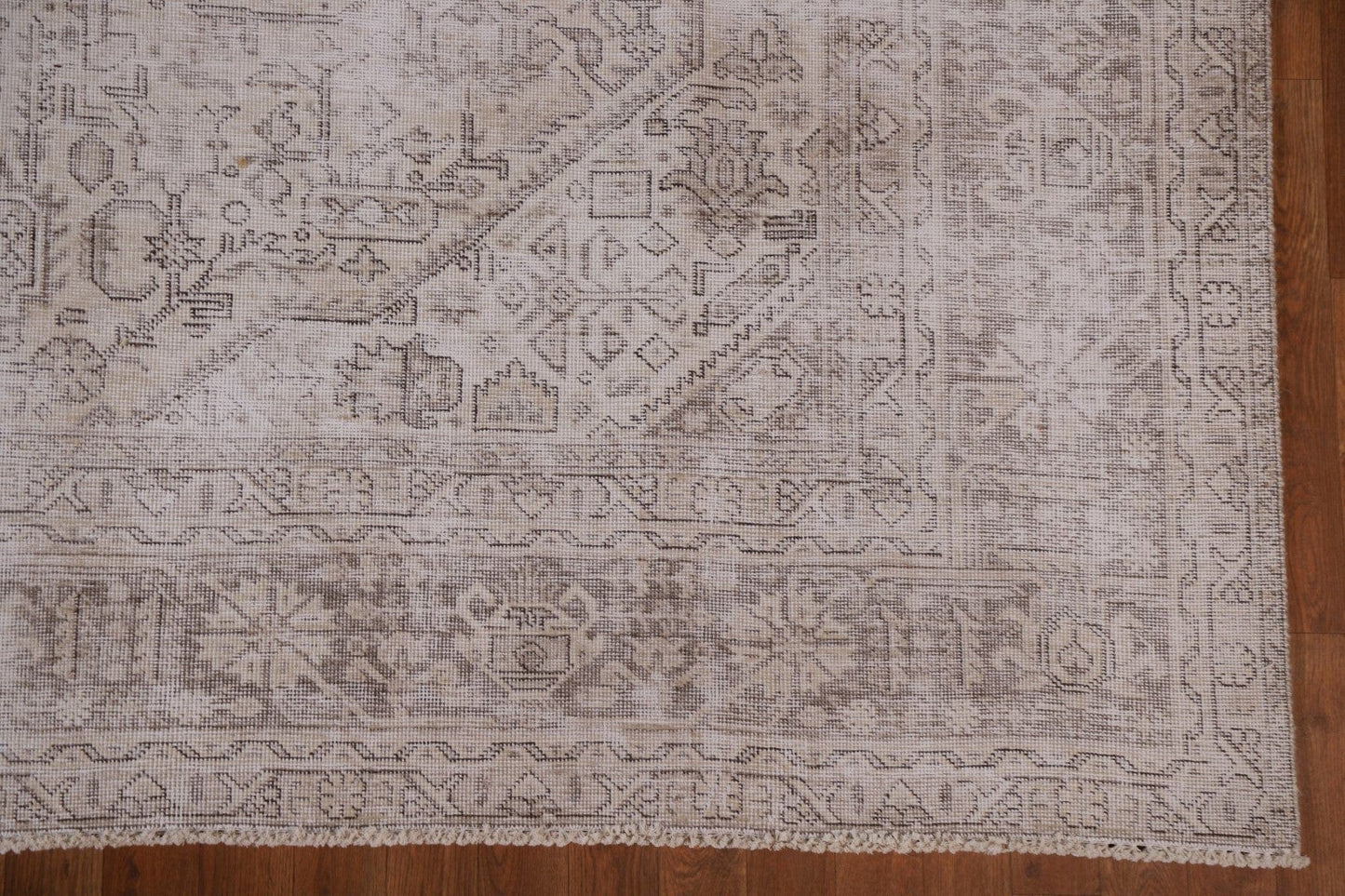 Distressed Tabriz Persian Area Rug 8x11