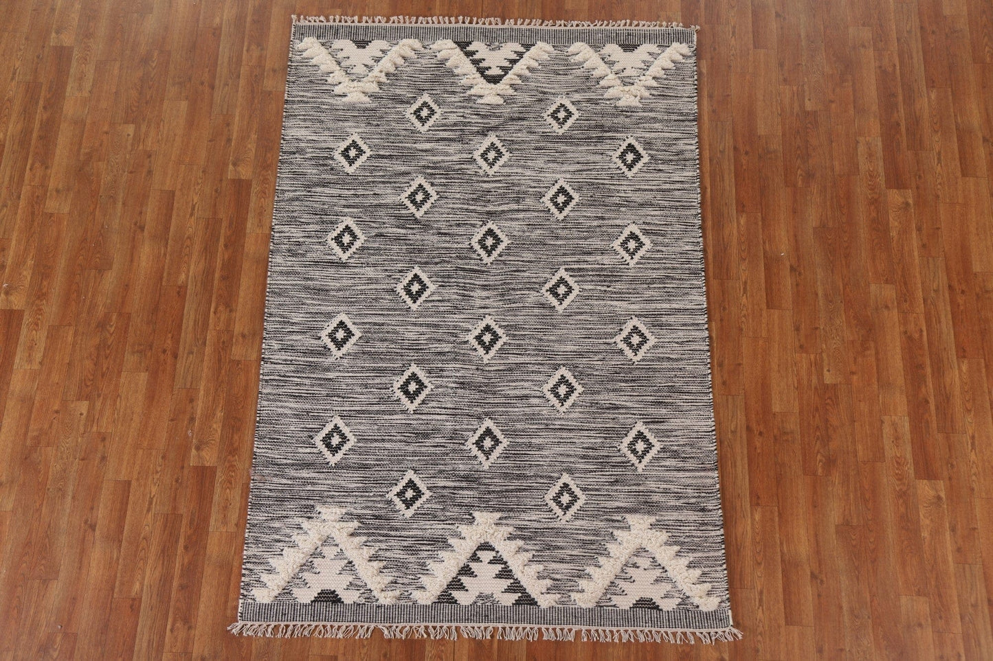 Tribal Kilim Moroccan Area Rug 5x7