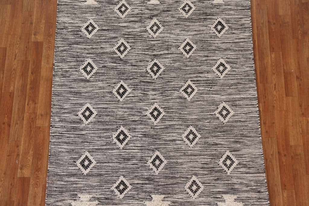 Tribal Kilim Moroccan Area Rug 5x7