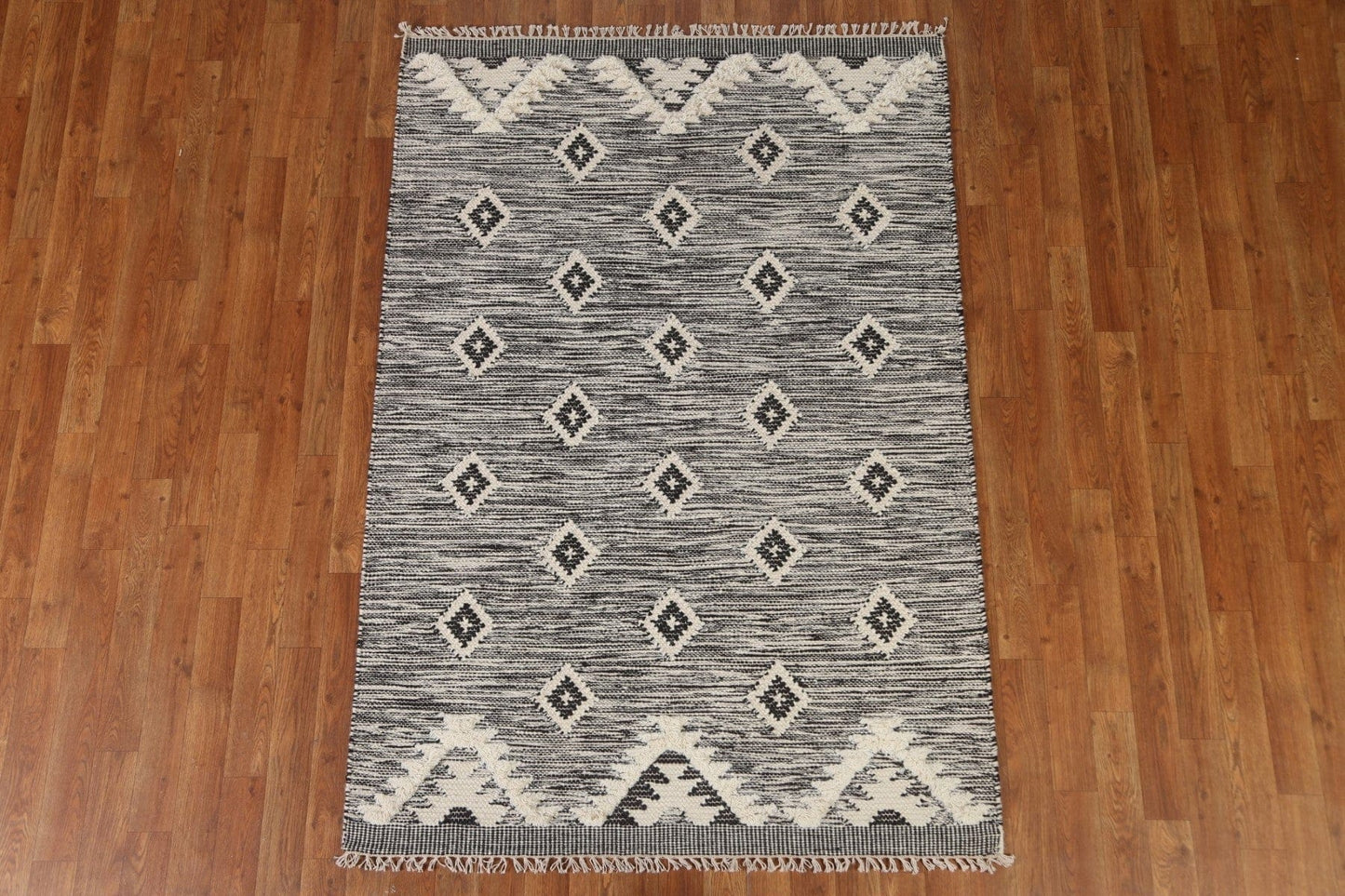 Tribal Kilim Moroccan Area Rug 4x6