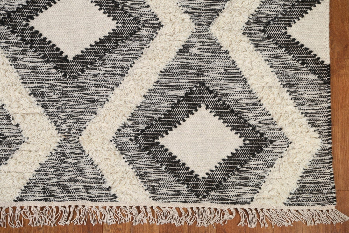 Geometric Kilim Moroccan Area Rug 5x8