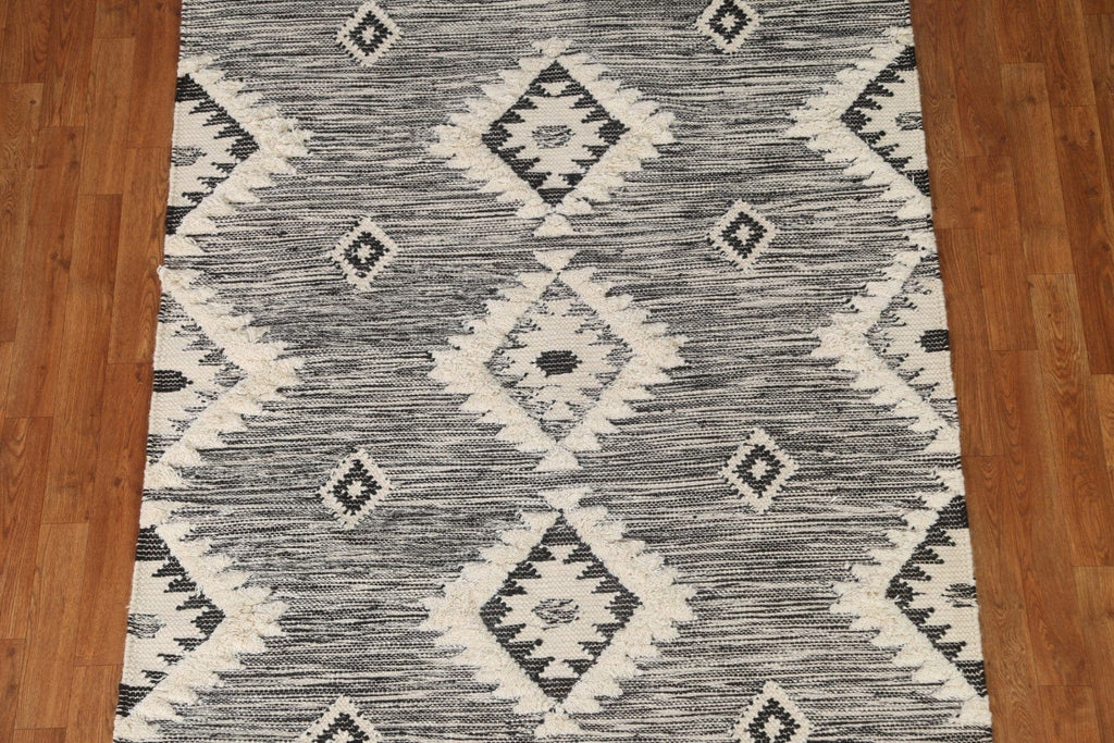 Tribal Kilim Moroccan Area Rug 5x7