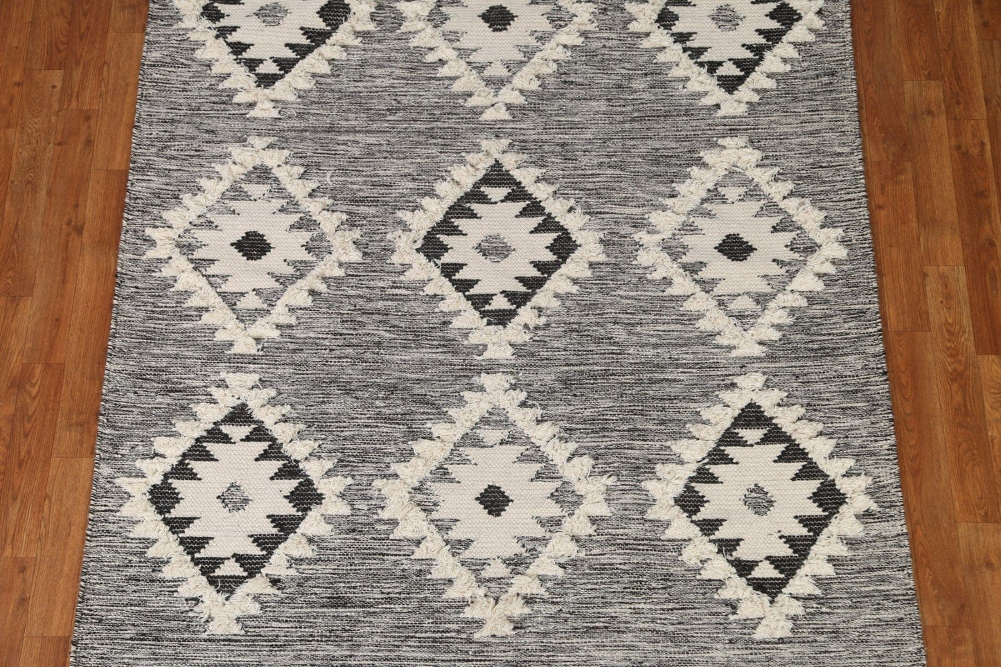 Geometric Kilim Moroccan Area Rug 5x8