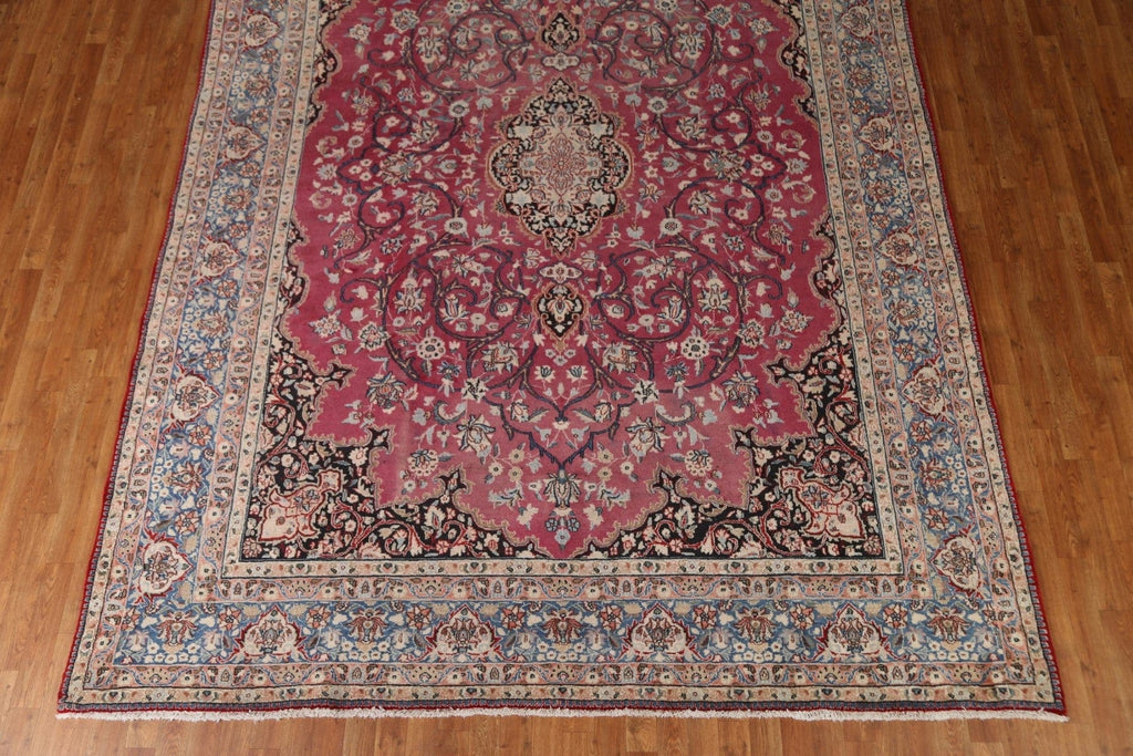 Antique Vegetable Dye Kashmar Persian Rug 9x12