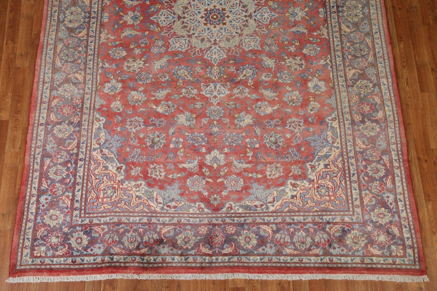 Vintage Wool Najafabad Persian Area Rug 7x10