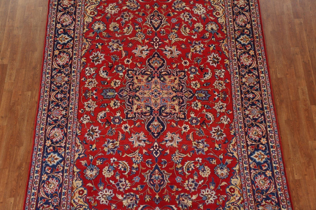 Vintage Najafabad Persian Area Rug 7x11