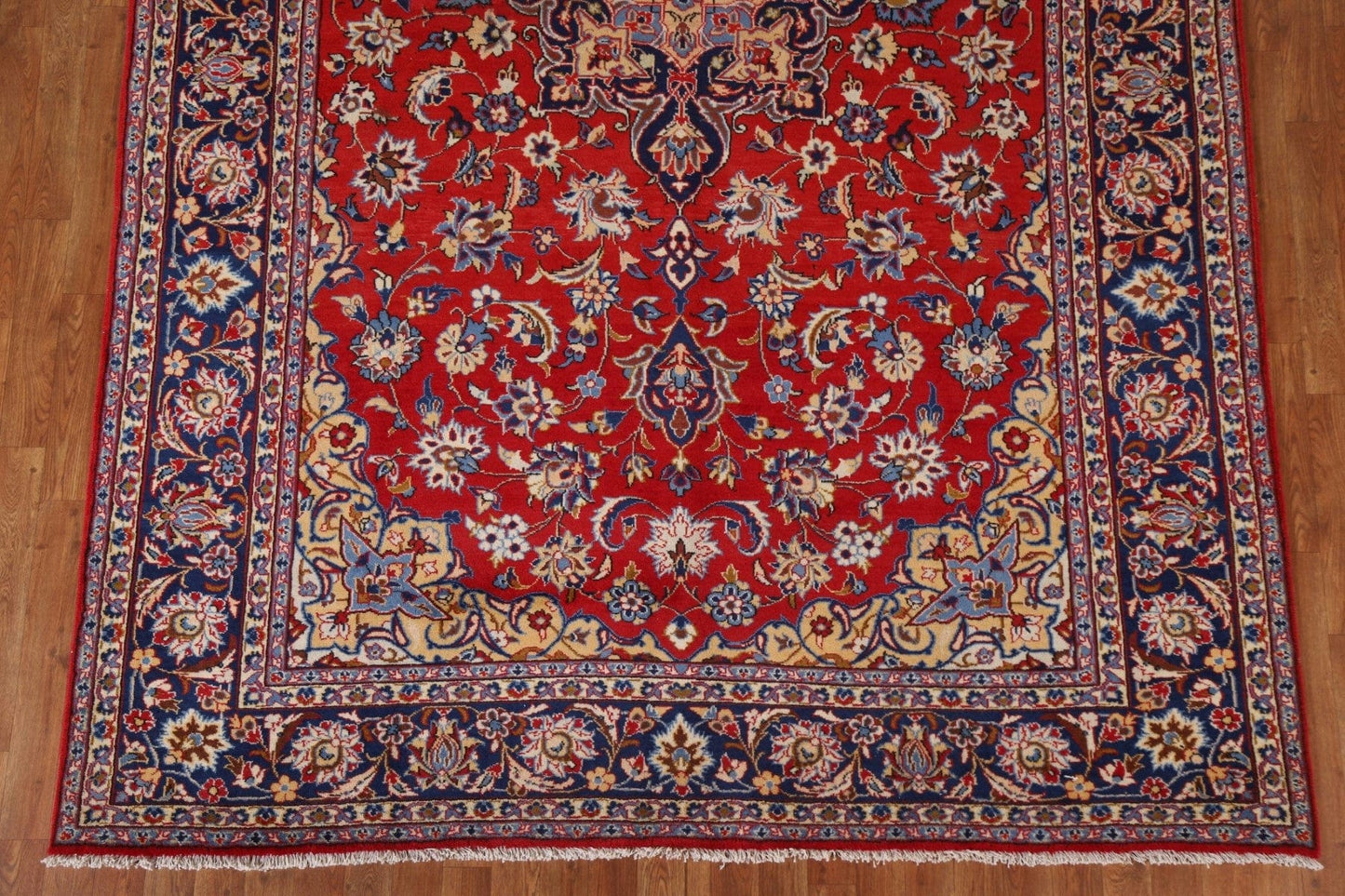 Vintage Najafabad Persian Area Rug 7x11