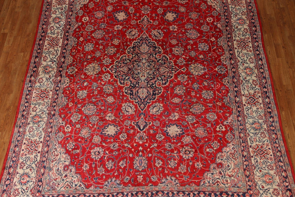 Floral Red Mahal Persian Area Rug 9x12