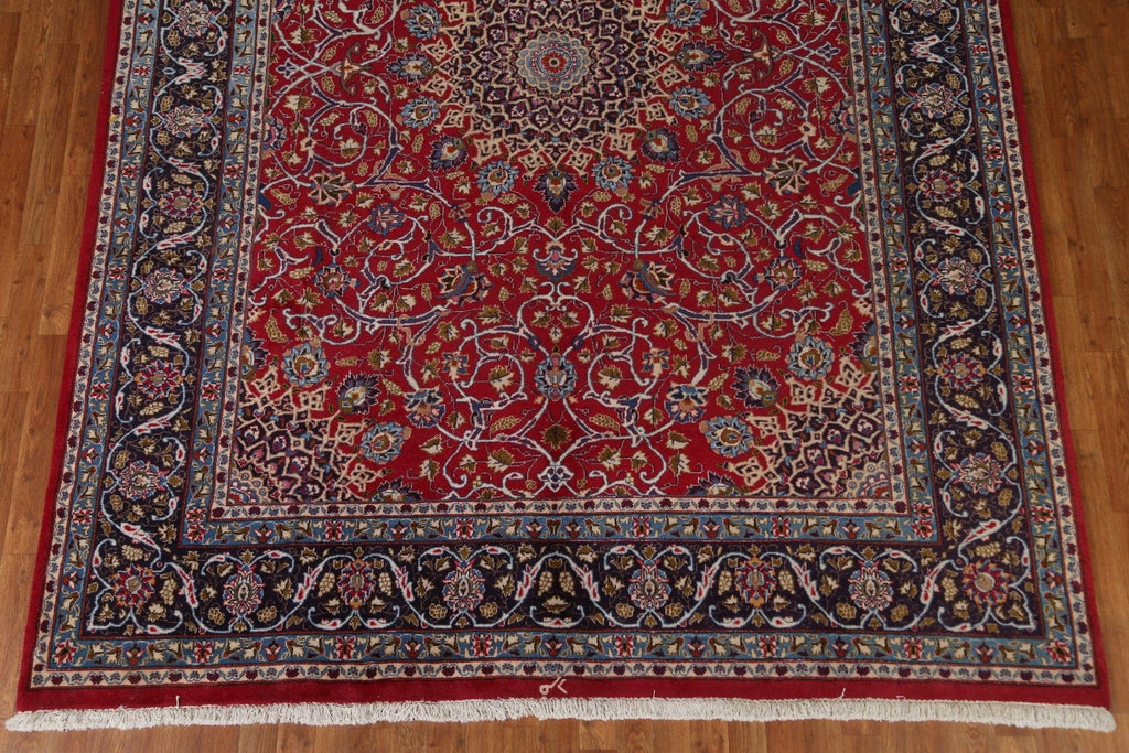 Vintage Floral Najafabad Persian Area Rug 8x11