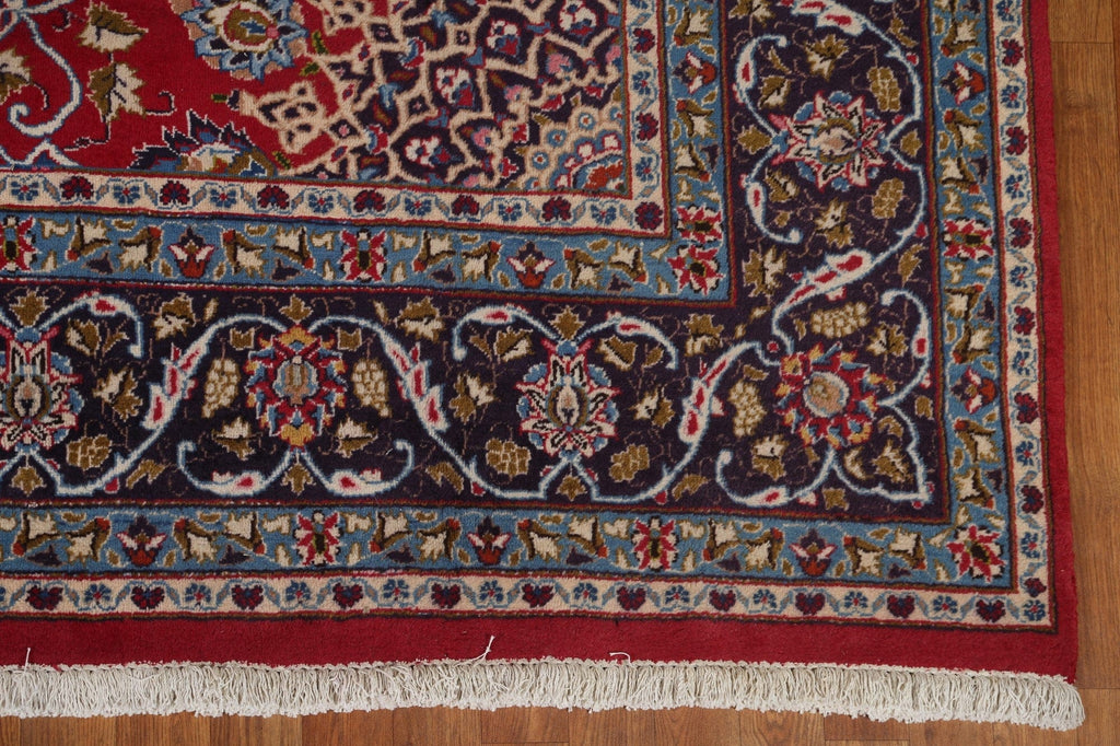 Vintage Floral Najafabad Persian Area Rug 8x11