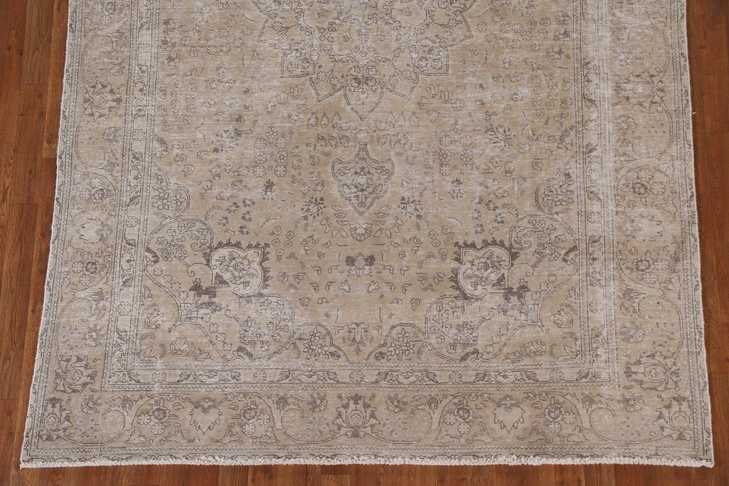 Distressed Tabriz Persian Area Rug 6x10